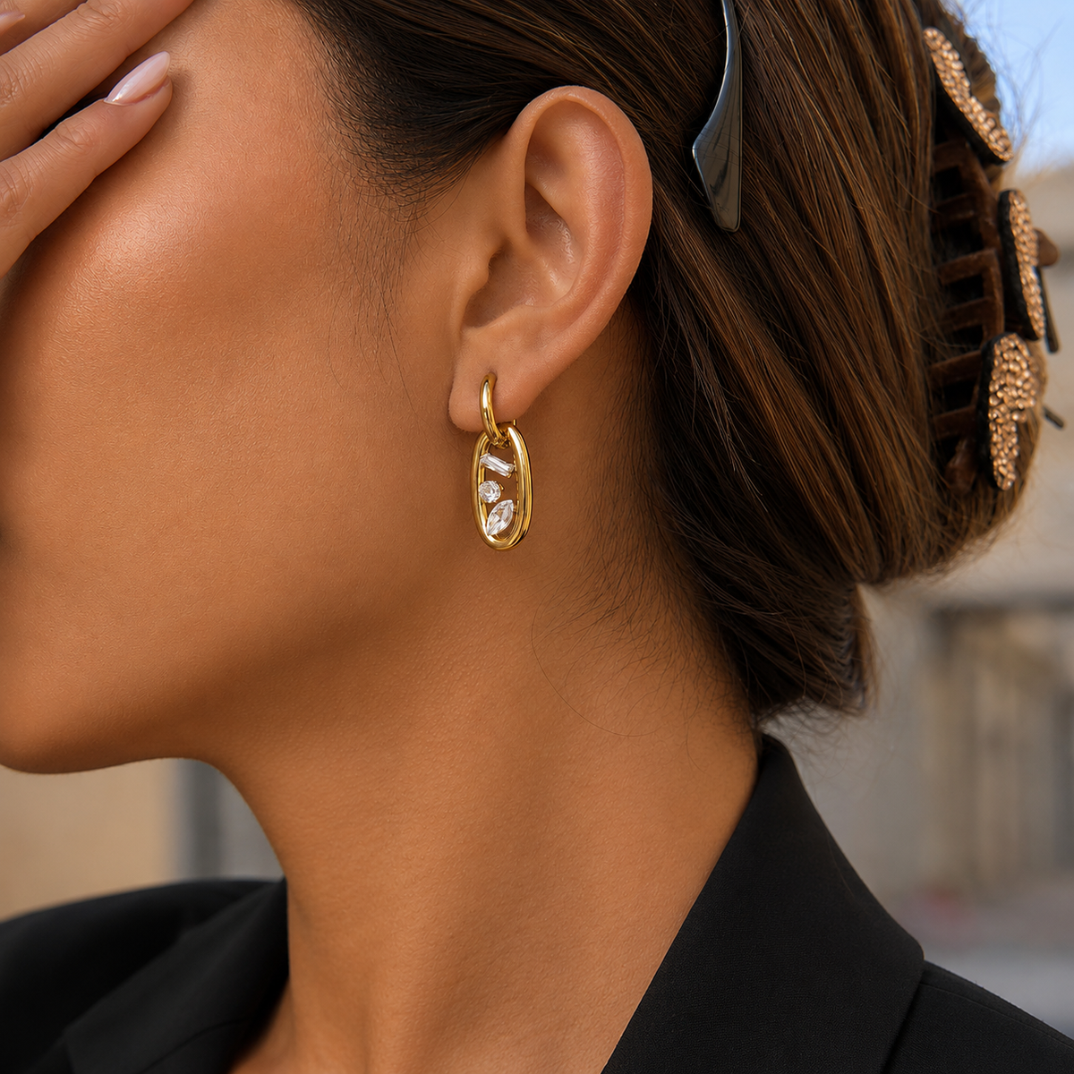 The Starlit Earrings