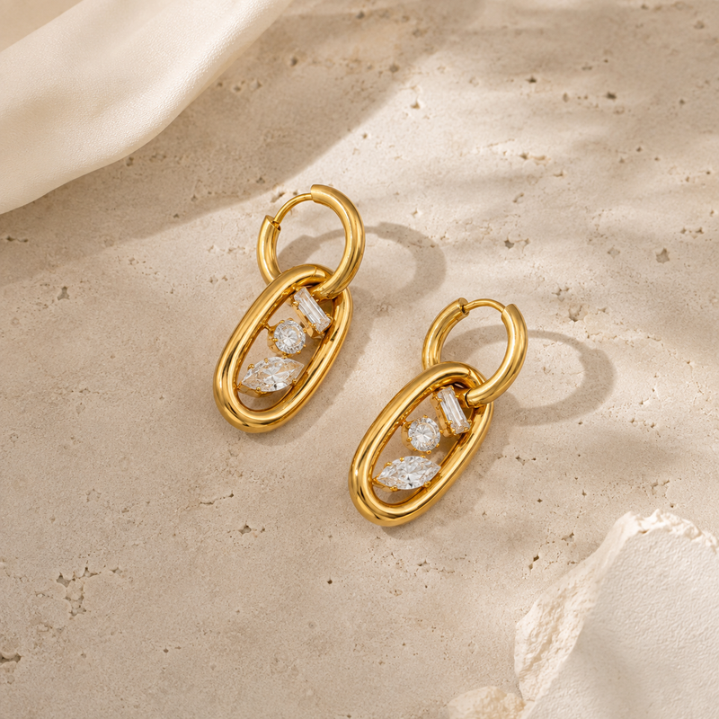 The Starlit Earrings