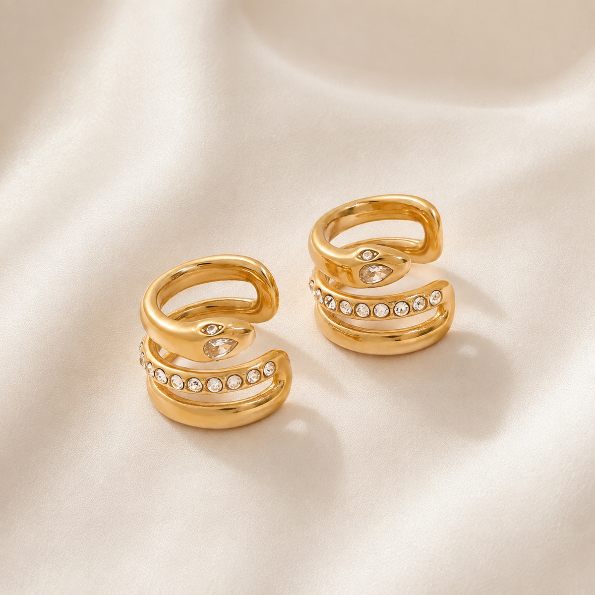 The Serpent Ear Cuff