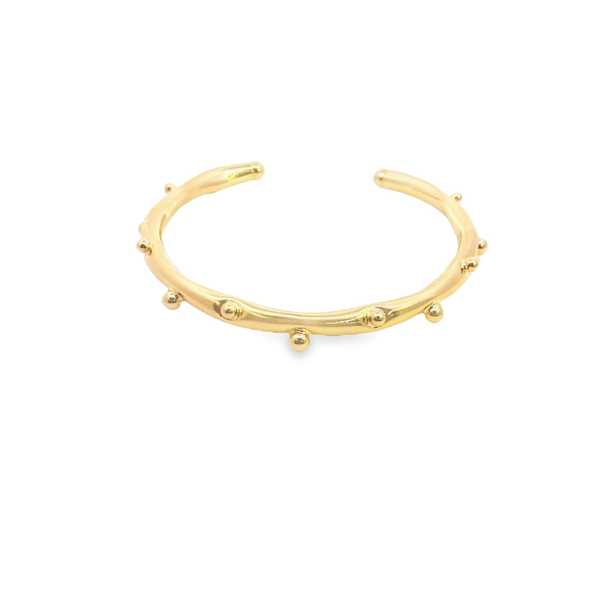 Plain Ball Bead Bangle